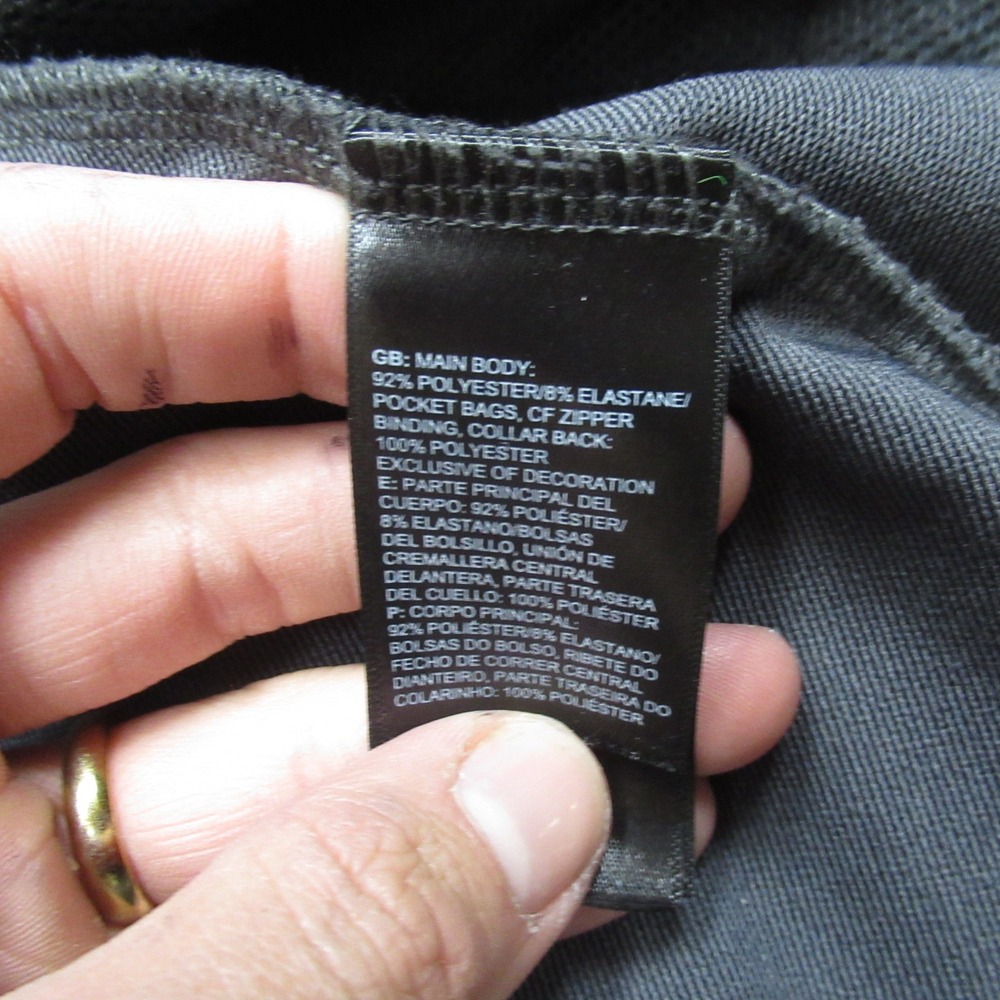 North Face Jacket Men Large Gray Tech Stretch Sof… - image 6